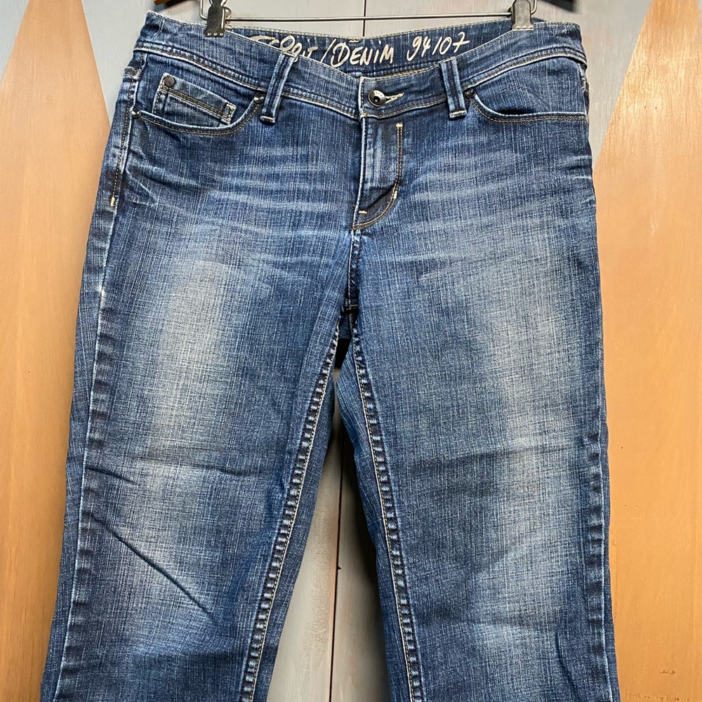 Esprit 94107 Denim Capris with Cuff Size 30